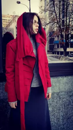 Куртка Dino красная, зимняя
