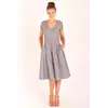 Платье Verao, миди серое Платье Verao, миди серое