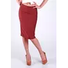 Юбка-карандаш бургундский 15-001 Юбка-карандаш бургундский 15-001