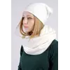 Шапка молочная, зимняя Шапка молочная, зимняя