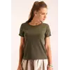 Футболка хаки, женская Футболка хаки, женская