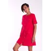 Платье Сафари красное 17-012