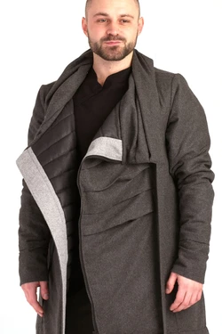 Куртка Dino серая, зимняя, мужская 18-020 Куртка Dino серая, зимняя, мужская 18-020