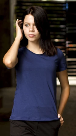 футболка синяя, женская футболка синяя, женская