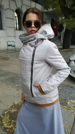 Куртка Dino светло-серая, зимняя Куртка Dino светло-серая, зимняя