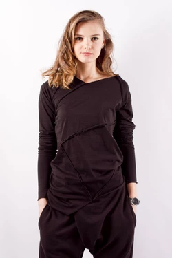 Джемпер грави черный 16-039 Джемпер грави черный 16-039