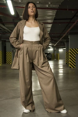 Брюки Агель бежевые Брюки Агель бежевые