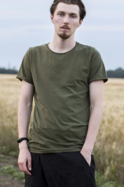 Футболка хаки, мужская Футболка хаки, мужская