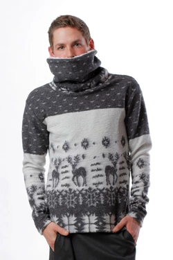 Свитер с горлом (шерстяной) 14-010-5 Свитер с горлом (шерстяной) 14-010-5