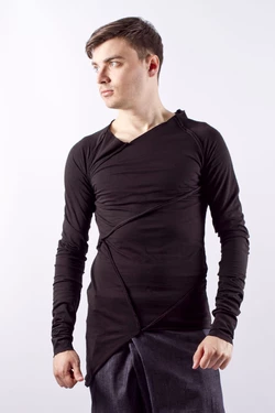 Джемпер грави черный 16-039-2 Джемпер грави черный 16-039-2