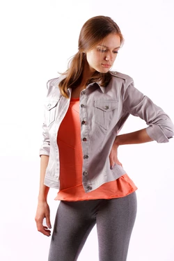 Куртка джинсовая светло-серая 16-041 Куртка джинсовая светло-серая 16-041