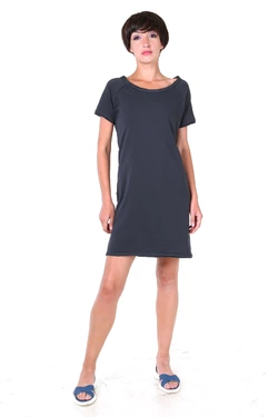 Платье-футболка антрацит 16-032 Платье-футболка антрацит 16-032