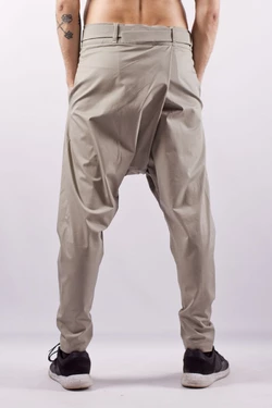 Брюки грави с поясом, бежевые 16-040 Брюки грави с поясом, бежевые 16-040