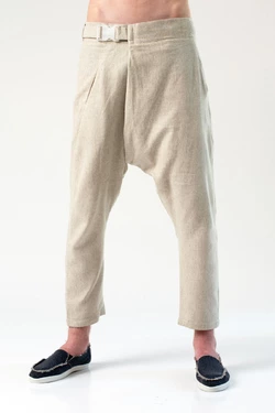 Брюки грави лен, нюд 16-040 Брюки грави лен, нюд 16-040