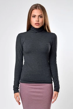 Гольф базовый, коричневый меланж Гольф базовый, коричневый меланж