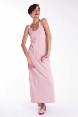 Платье в пол розовое 16-030 Платье в пол розовое 16-030