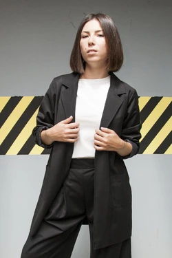 пиджак черный пиджак черный