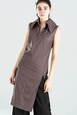 Туника  coleira бежевая 18-015 Туника  coleira бежевая 18-015