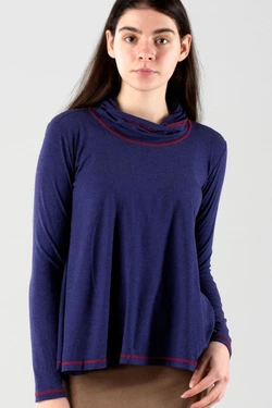 Кофта-солнце синяя меланж 15-040-2 Кофта-солнце синяя меланж 15-040-2