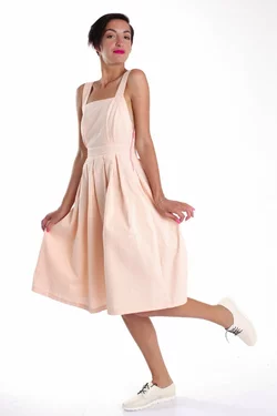 Сарафан солнце, персик 17-013 Сарафан солнце, персик 17-013