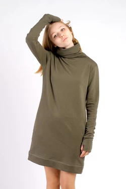 платье абито, хаки платье абито, хаки