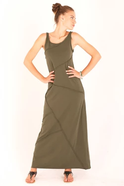 Платье грави хаки 17-024 Платье грави хаки 17-024