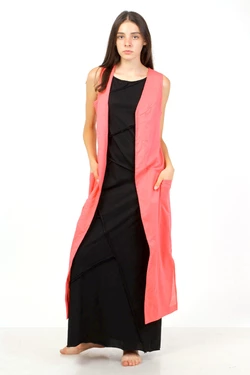 Жилет макси, коралл Жилет макси, коралл