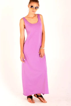 Платье в пол сиреневое Платье в пол сиреневое
