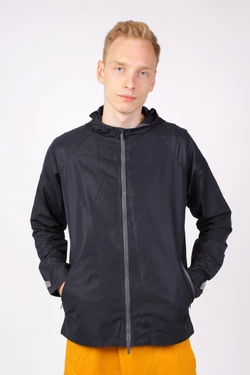 Дождевик-ветровка летний синий, мужской 17-009 Дождевик-ветровка летний синий, мужской 17-009