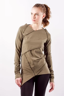 Джемпер грави хаки, женский 16-039-2 Джемпер грави хаки, женский 16-039-2
