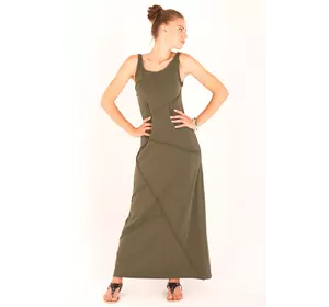 Платье грави хаки 17-024 Платье грави хаки 17-024