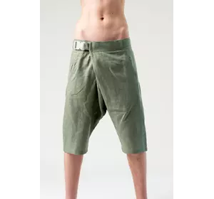 Шорты грави с поясом, оливковые, мужские Шорты грави с поясом, оливковые, мужские