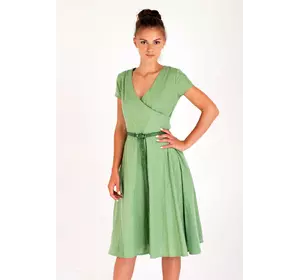 Платье Verao, зеленое
