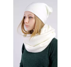 Шапка молочная, зимняя Шапка молочная, зимняя